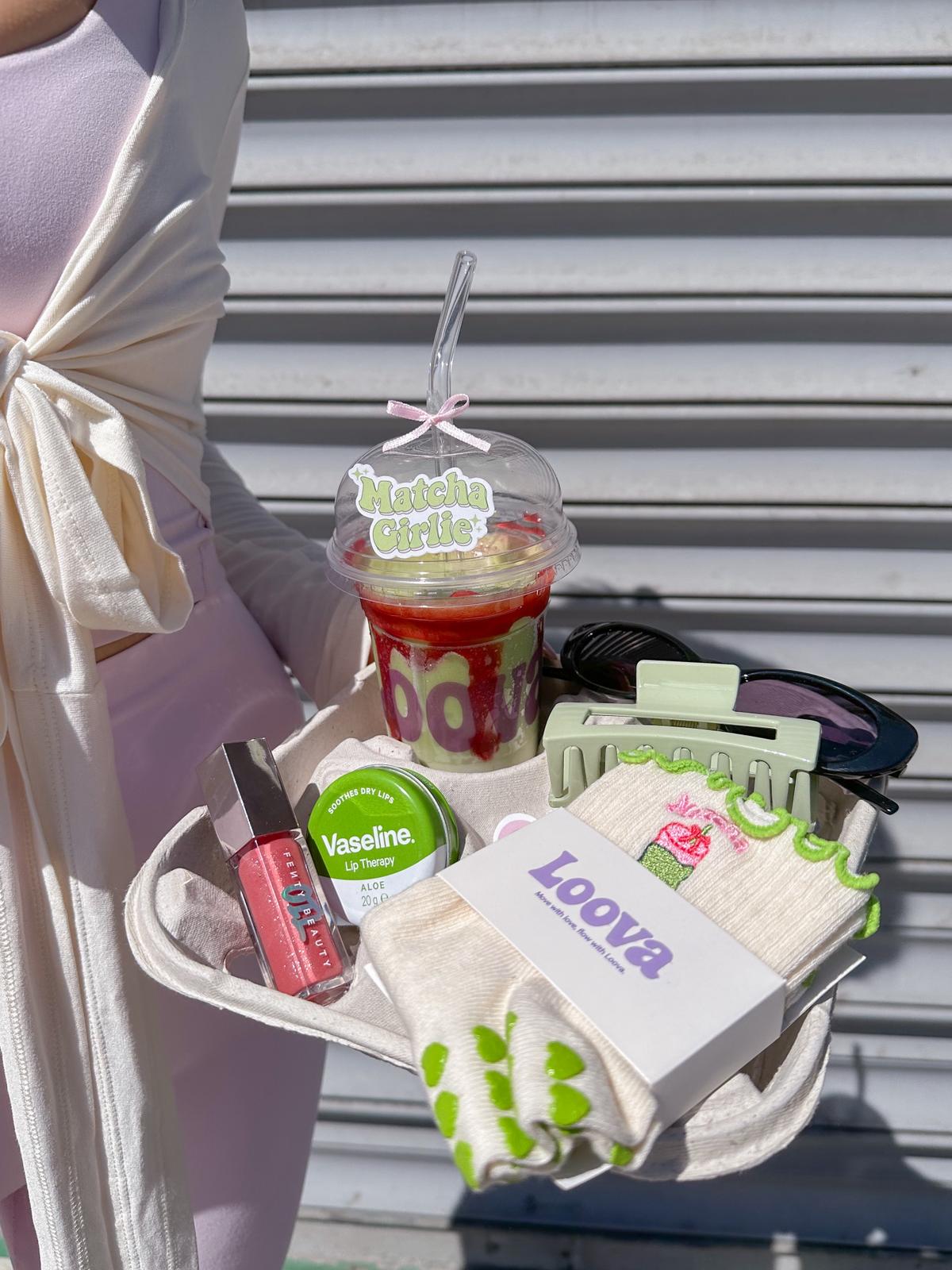 Matcha Girlie Kaydırmaz Pilates Yoga Çorabı