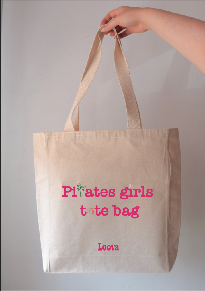 Pilates Girls Tote Bag Bez Çanta