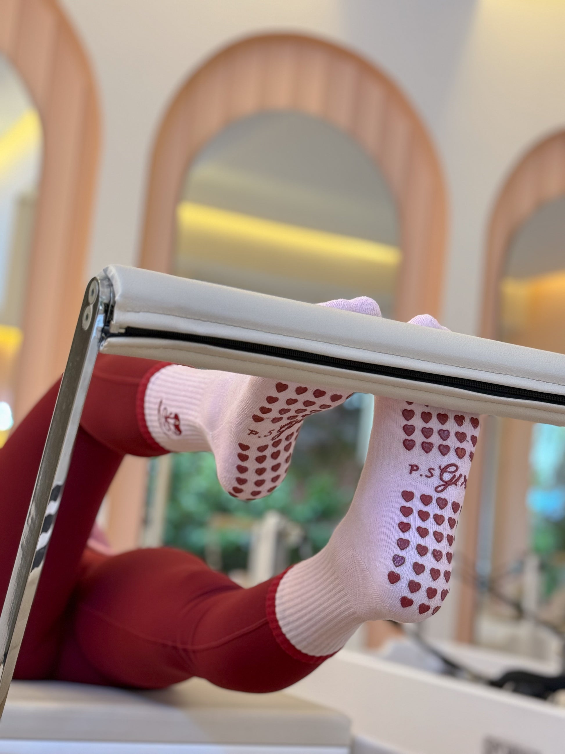 Cherry Girl Kaydırmaz Pilates Yoga Çorabı