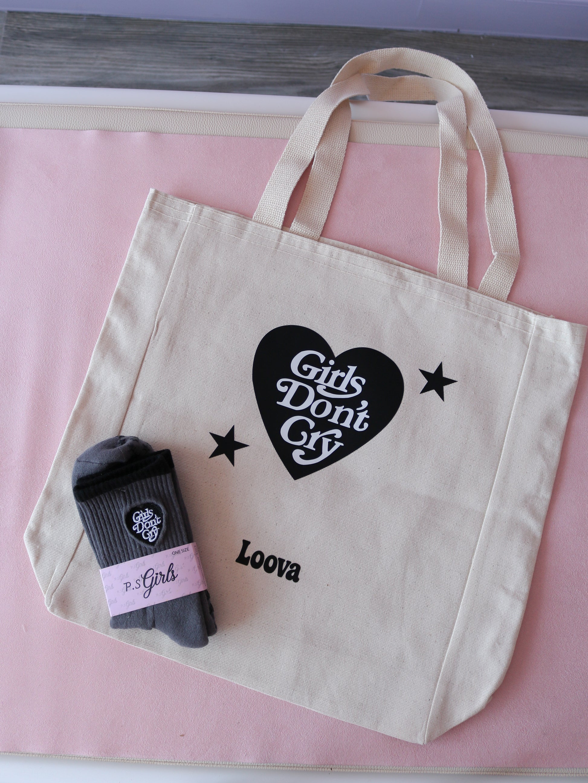 Star Girl Don't Cry Bez Çanta & Kaydırmaz Pilates Yoga Çorabı Seti