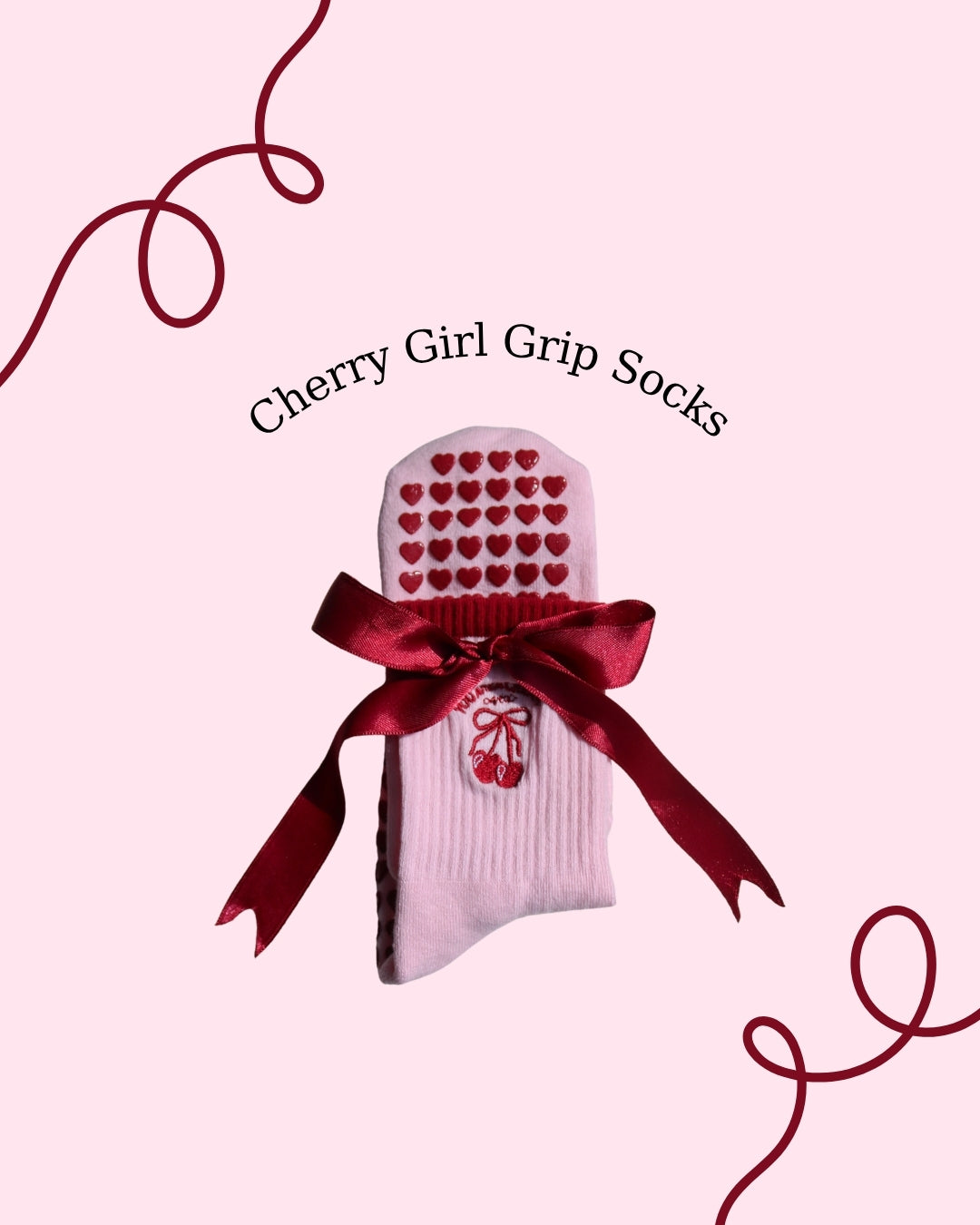 Cherry Girl Socks