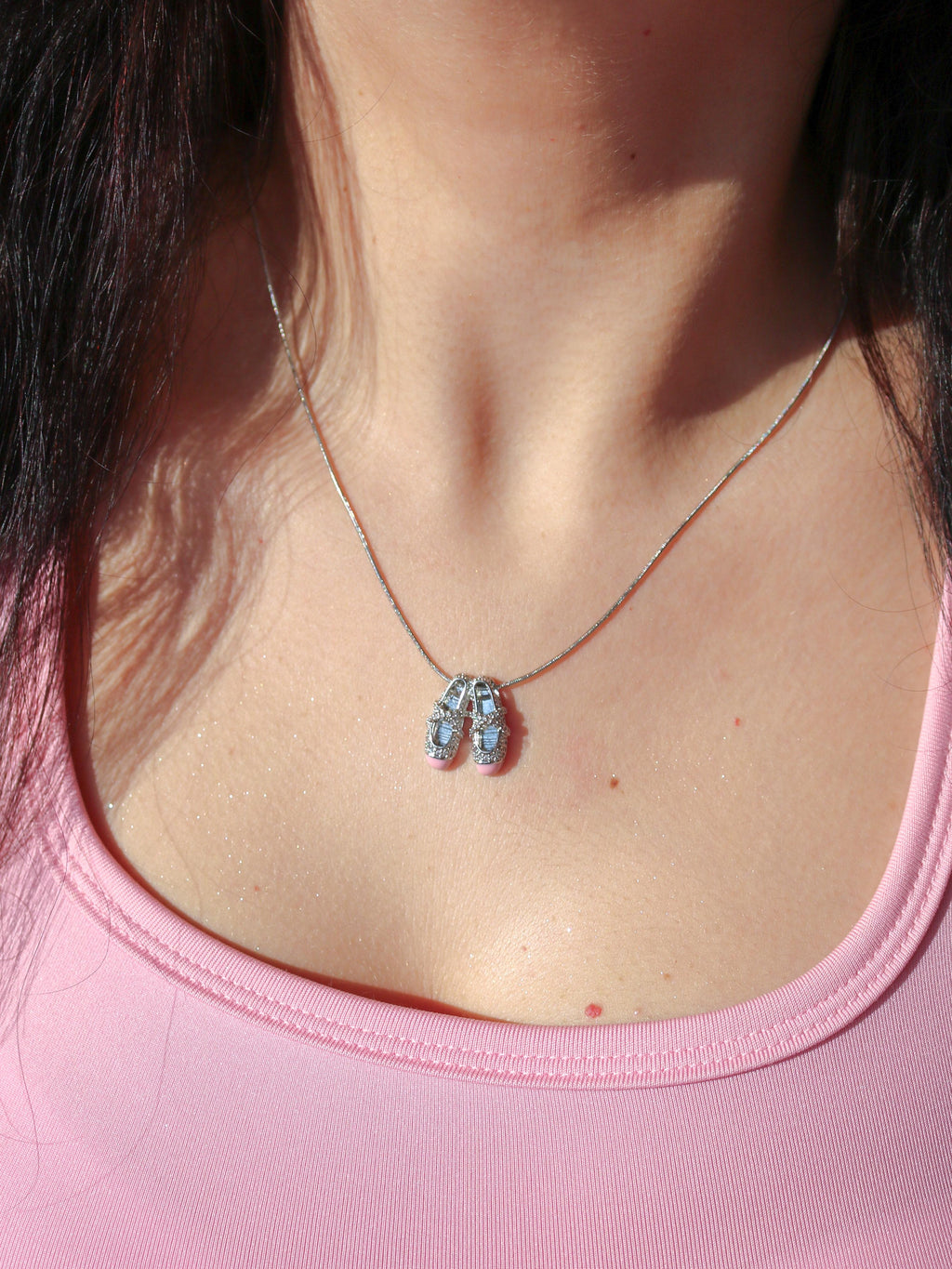 Bubblegum Pilates Princess Steel Necklace