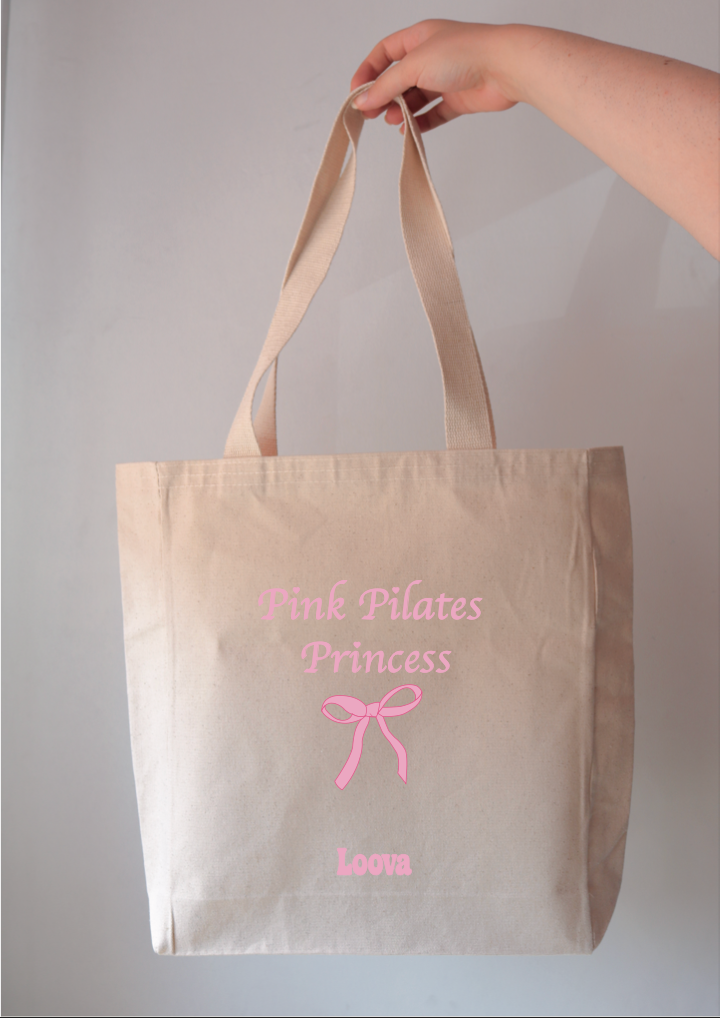 Pink Pilates Princess Bez Çanta & Kaydırmaz Pilates Yoga Çorabı Seti