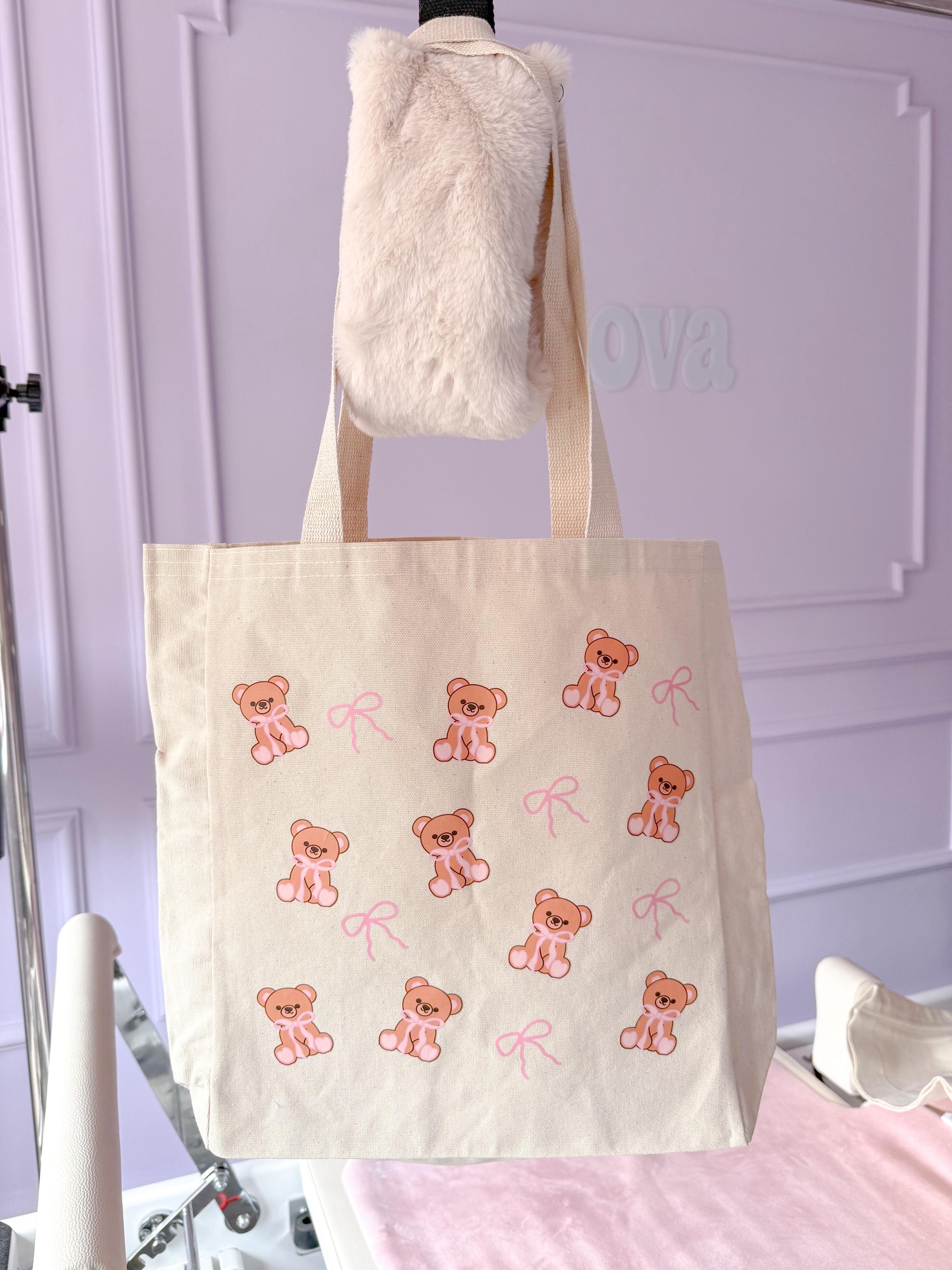 Cute Teddy Bez Çanta