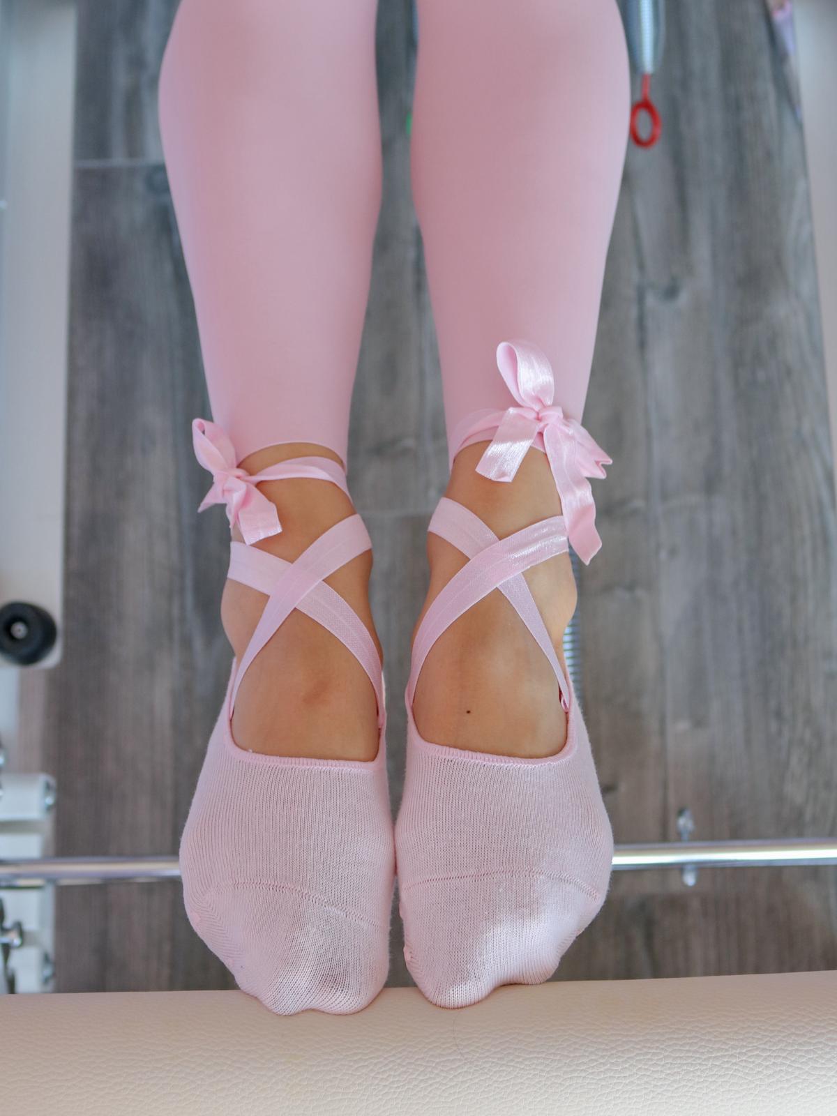 Ballerina Babet Kaydırmaz Pilates Yoga Çorabı
