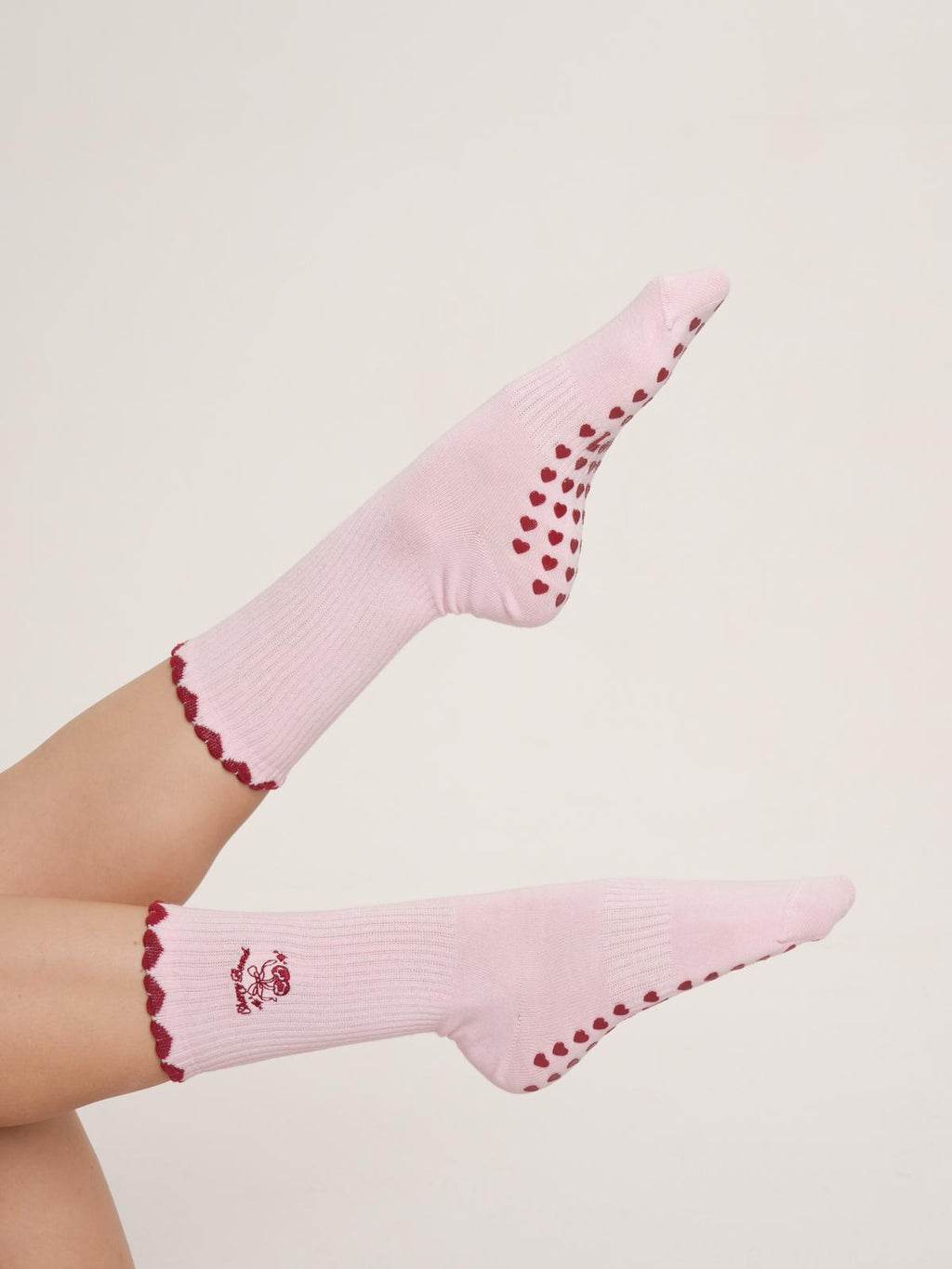 Cherry Bomb Non-Slip Pilates Yoga Socks