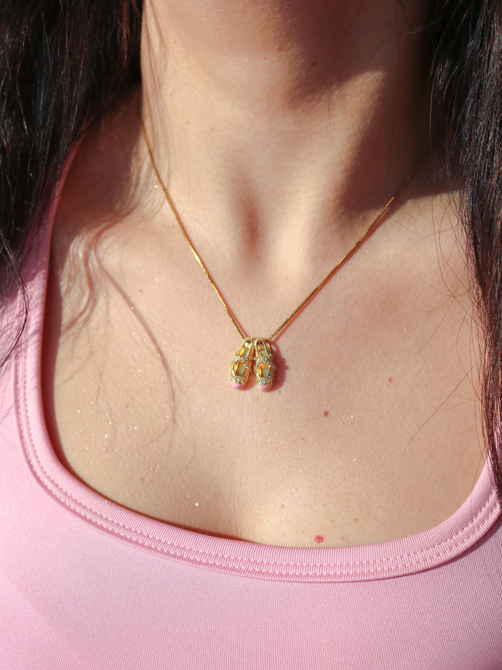 Bubblegum Pilates Princess Steel Necklace