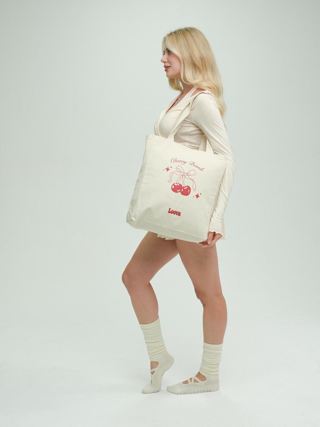 Cherry Bomb Cloth Bag