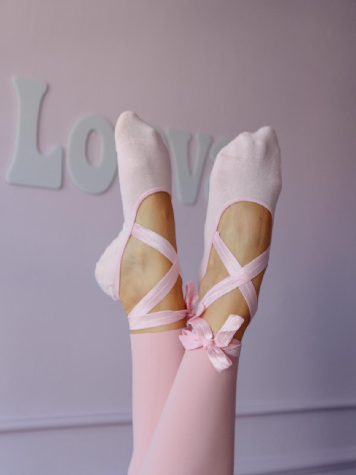 Ballerina Babet Kaydırmaz Pilates Yoga Çorabı
