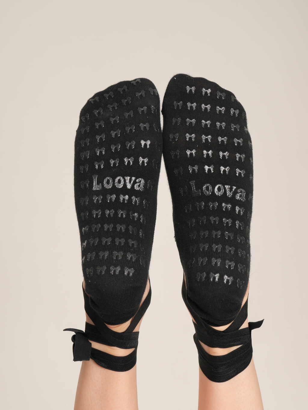 Ballerina Cappuccino Non-Slip Pilates Yoga Socks