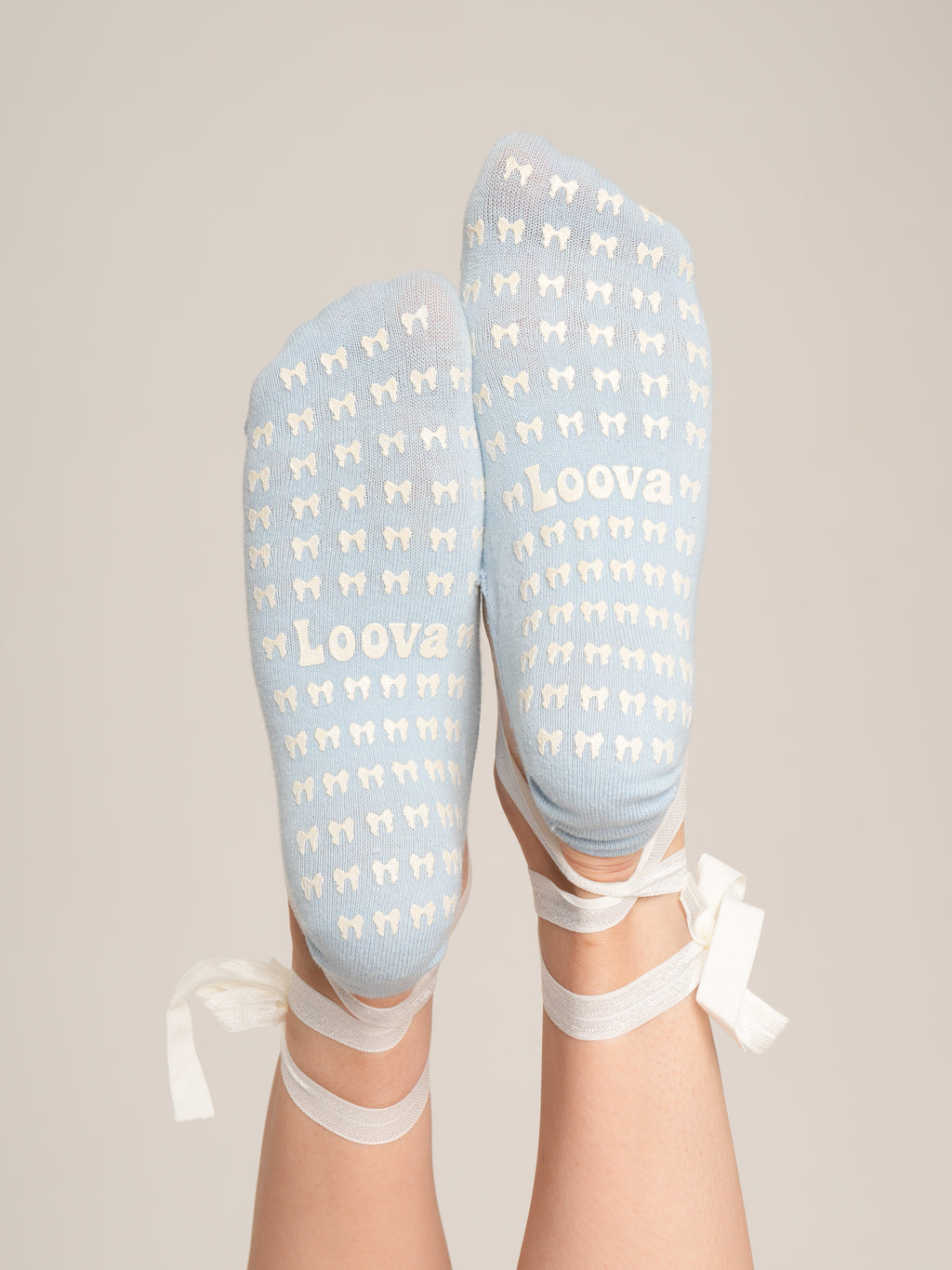 Ballerina Cappuccino Non-Slip Pilates Yoga Socks
