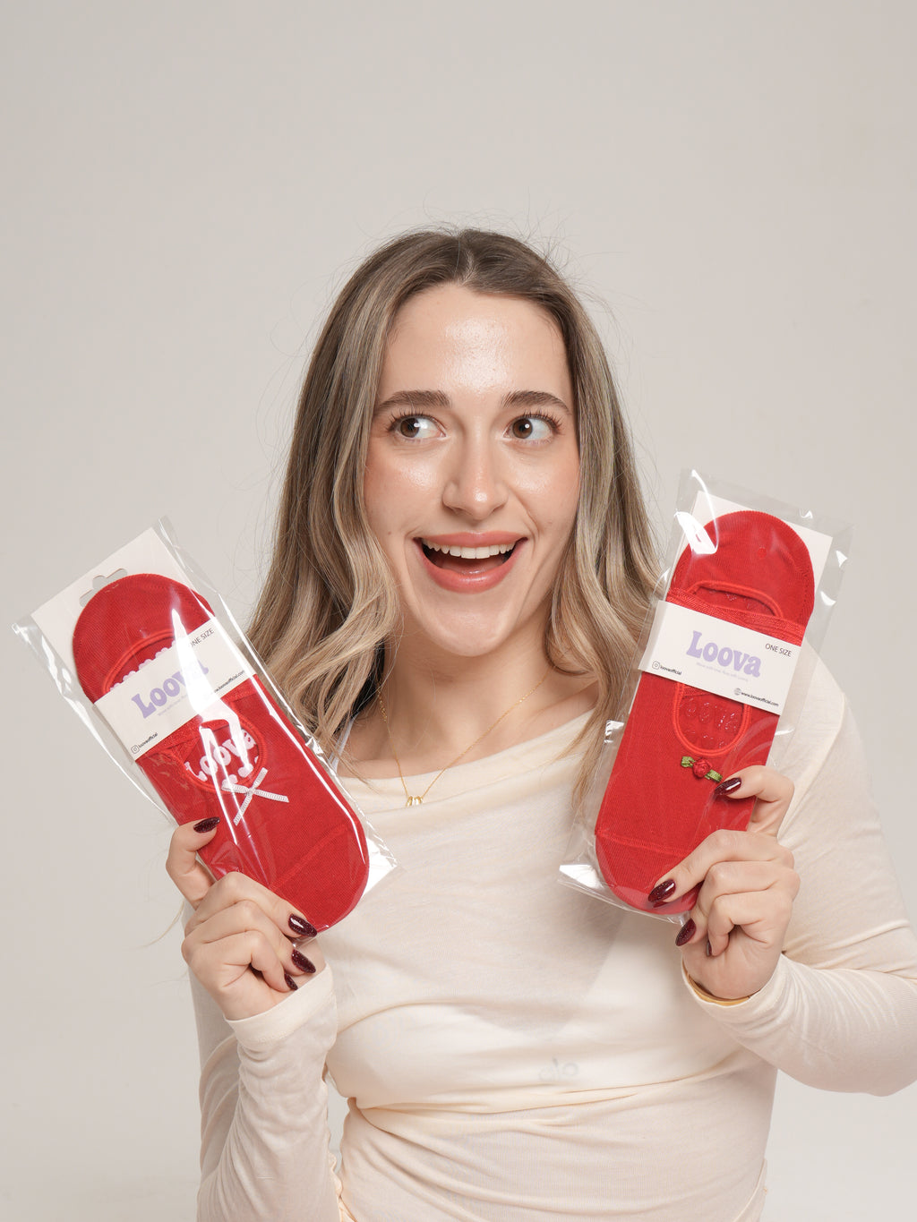 Ballerina Love in Pointe Non-Slip Pilates Yoga Socks