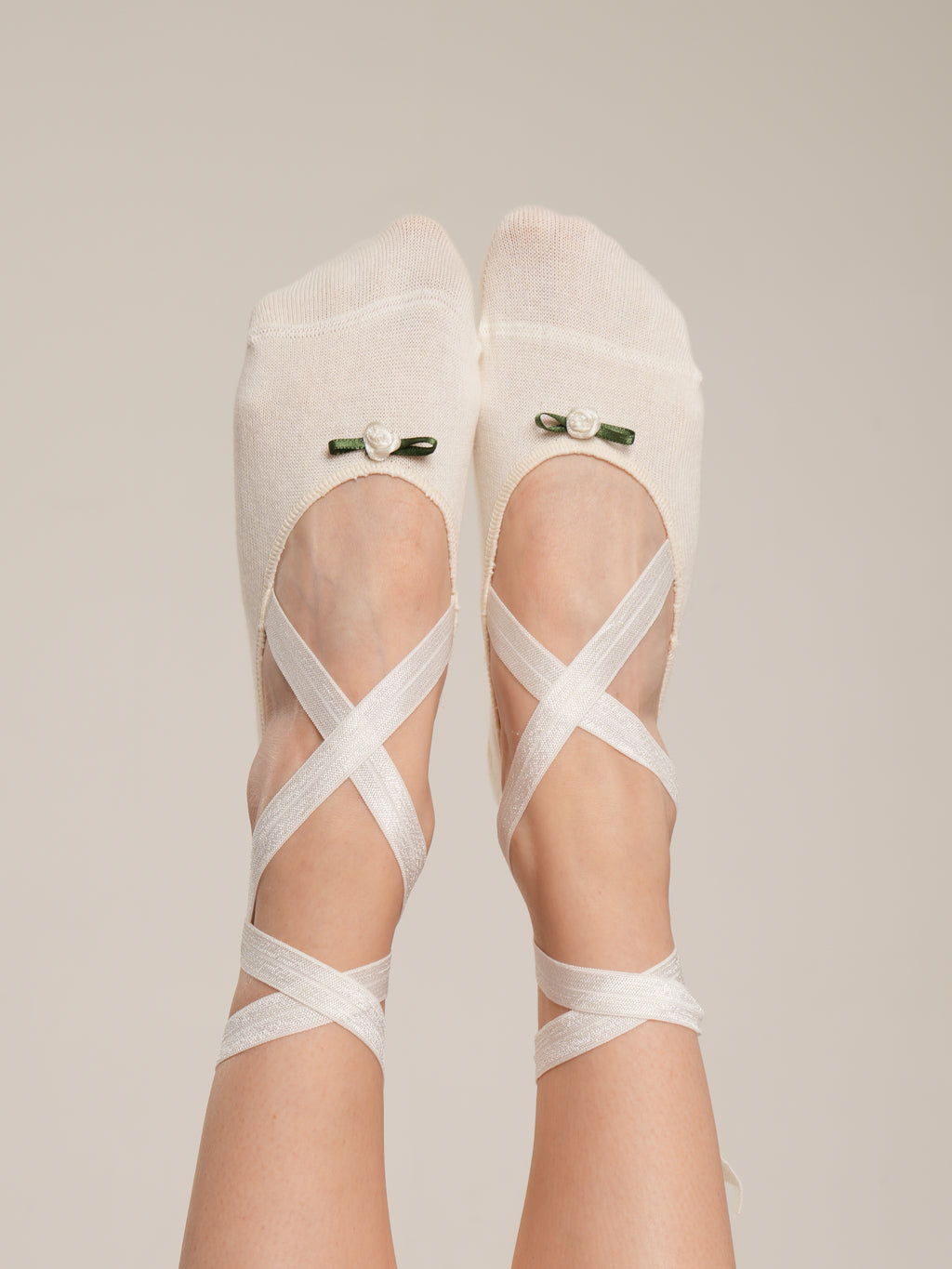 Ballerina Cappuccino Non-Slip Pilates Yoga Socks