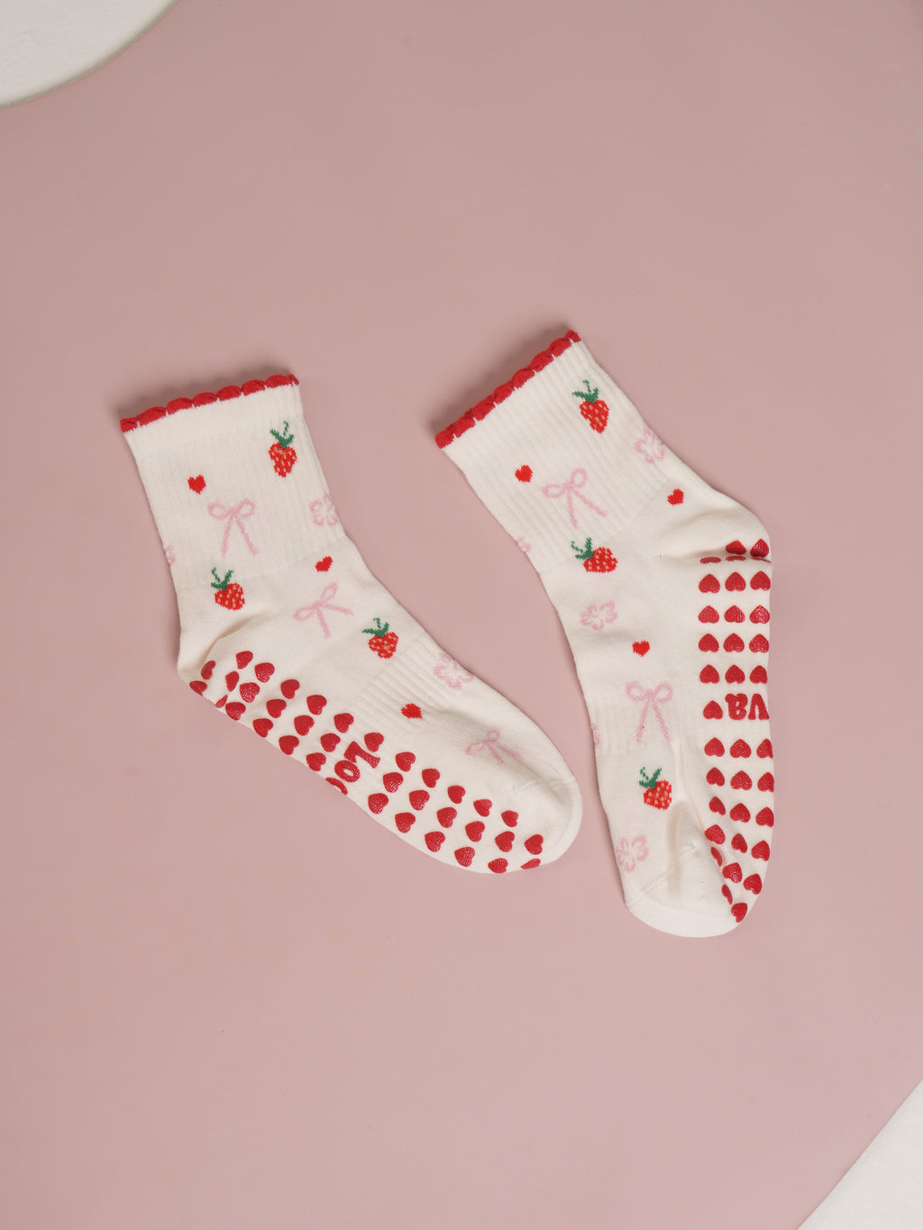 Ribbon Pilates Princess Non-Slip Pilates Yoga Socks