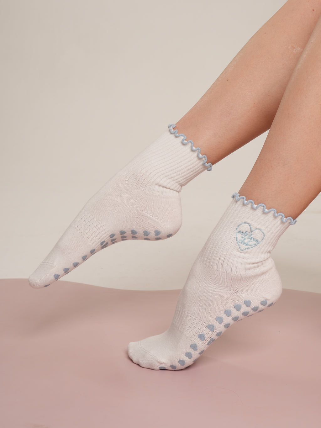 Ribbon Pilates Princess Non-Slip Pilates Yoga Socks