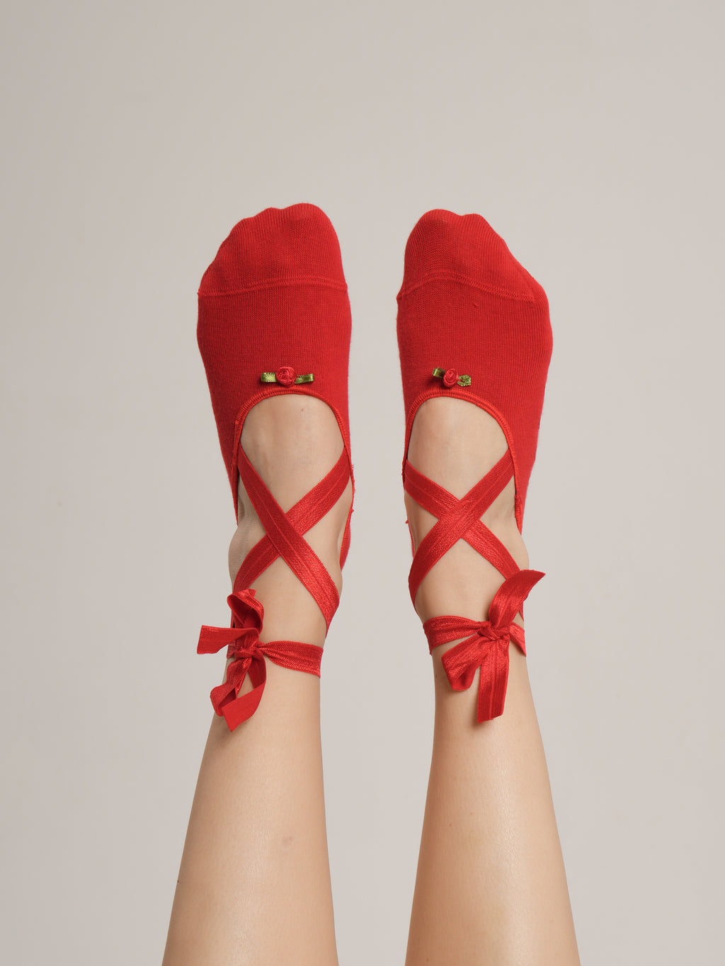 Ballerina Love in Pointe Non-Slip Pilates Yoga Socks