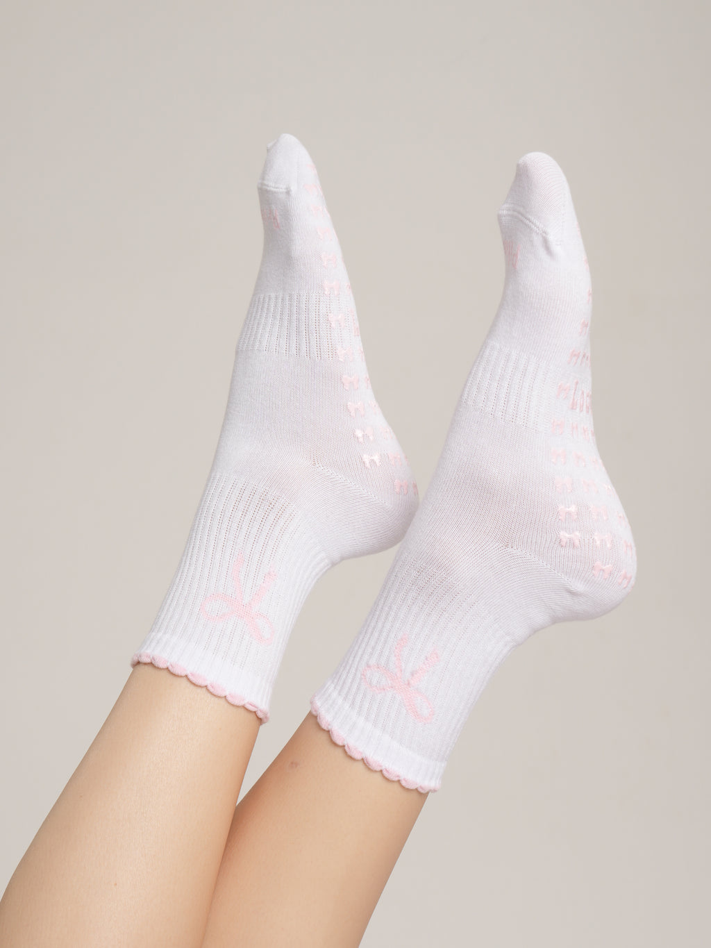 Ribbon Pilates Princess Non-Slip Pilates Yoga Socks