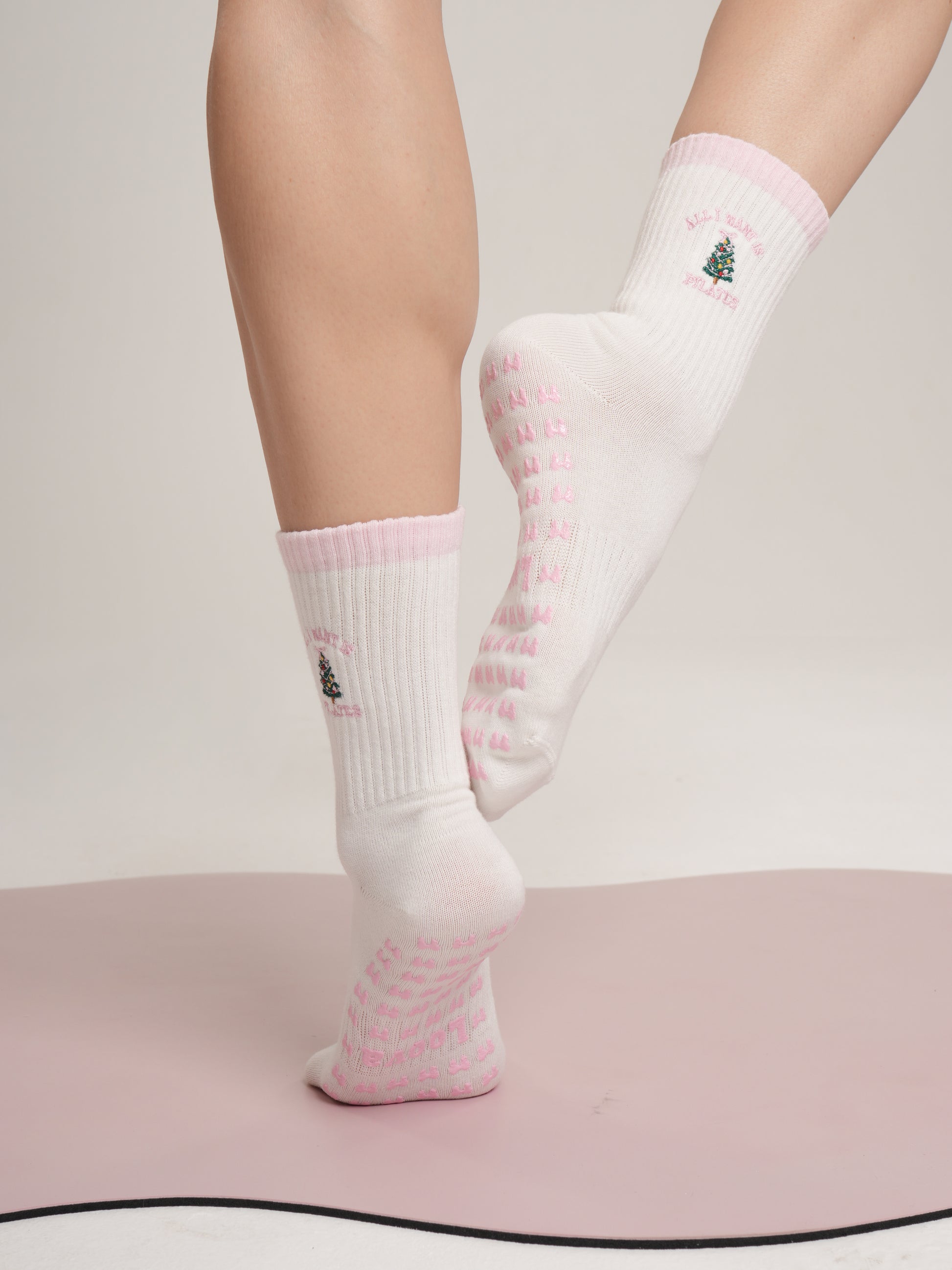 All I Want Is Pilates Kaydırmaz Çorap