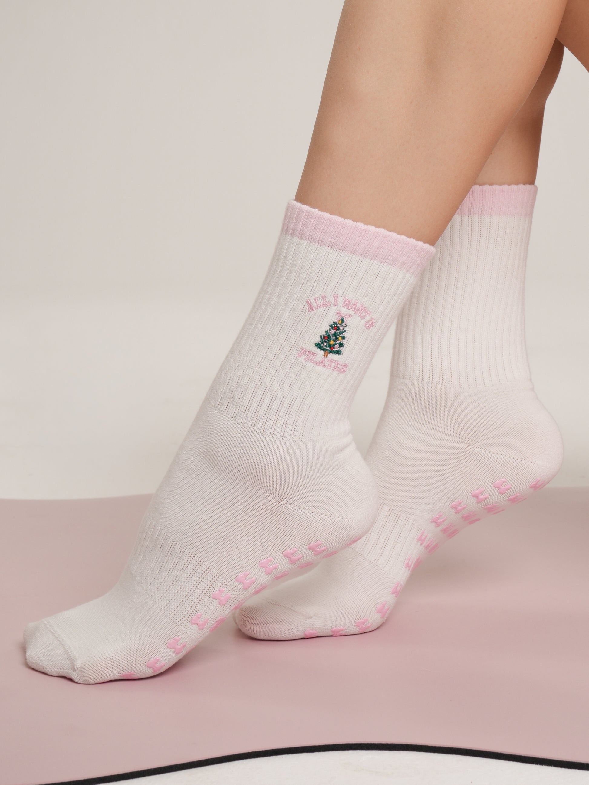 All I Want Is Pilates Kaydırmaz Çorap