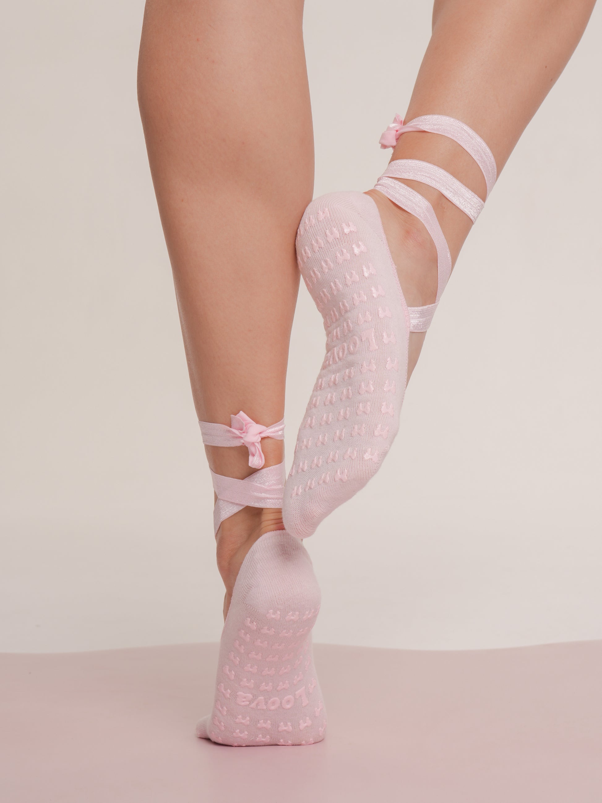 Ballerina Babet Kaydırmaz Pilates Yoga Çorabı