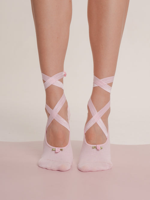 Ballerina Rose Babet Kaydırmaz Pilates Yoga Çorabı