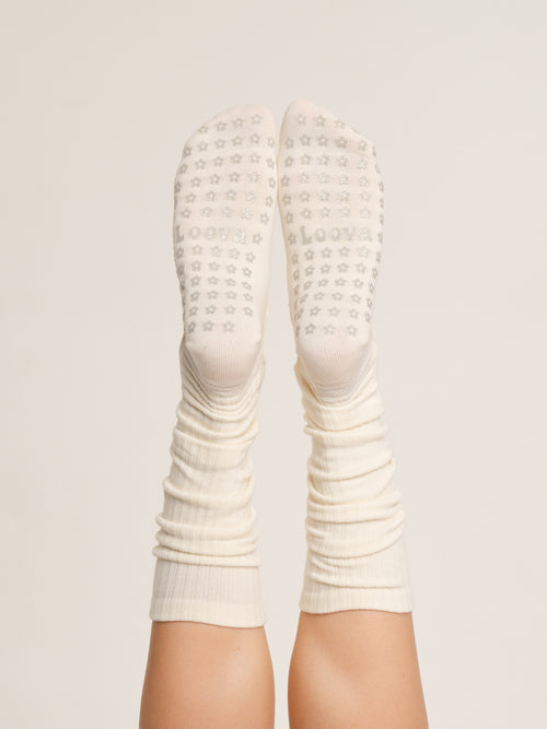 Vanilla Scrunch Kaydırmaz Çorap