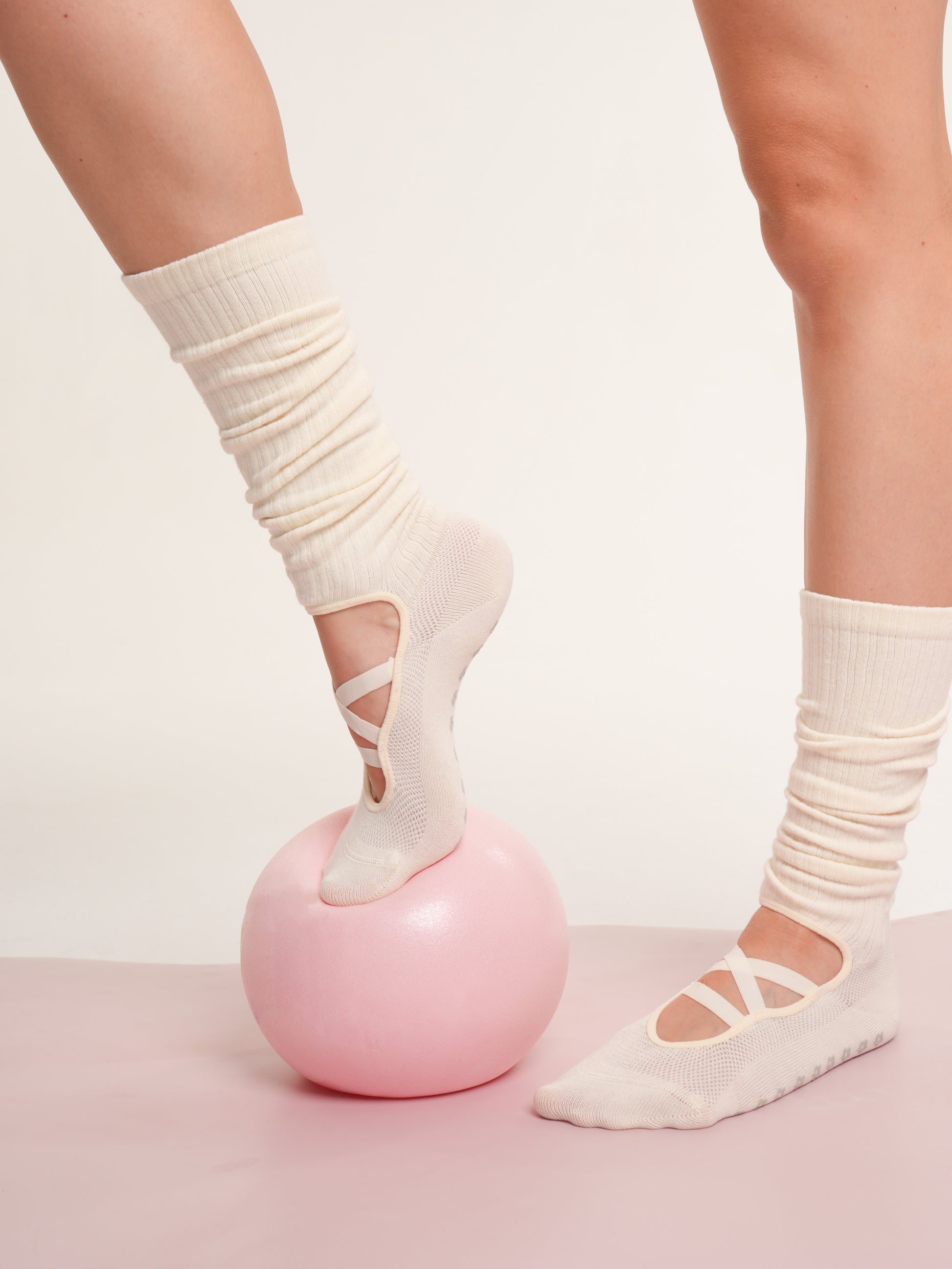 Vanilla Scrunch Kaydırmaz Çorap