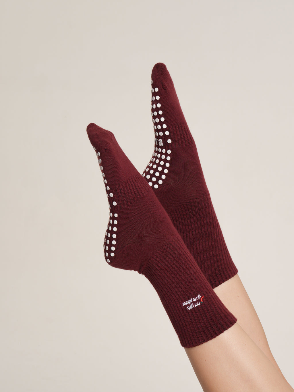 Hot Girls go to Pilates Non-Slip Pilates Yoga Socks